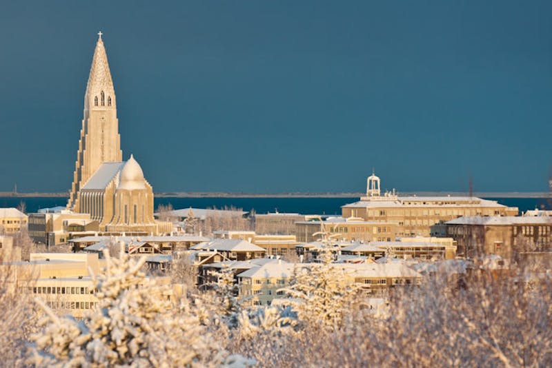 IslandReykjavik Winter