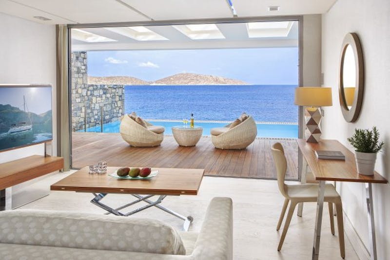 HotelGriechenlandElounda Beach HotelWATERFRONT JUNIOR SUITE PRIVATE POOL