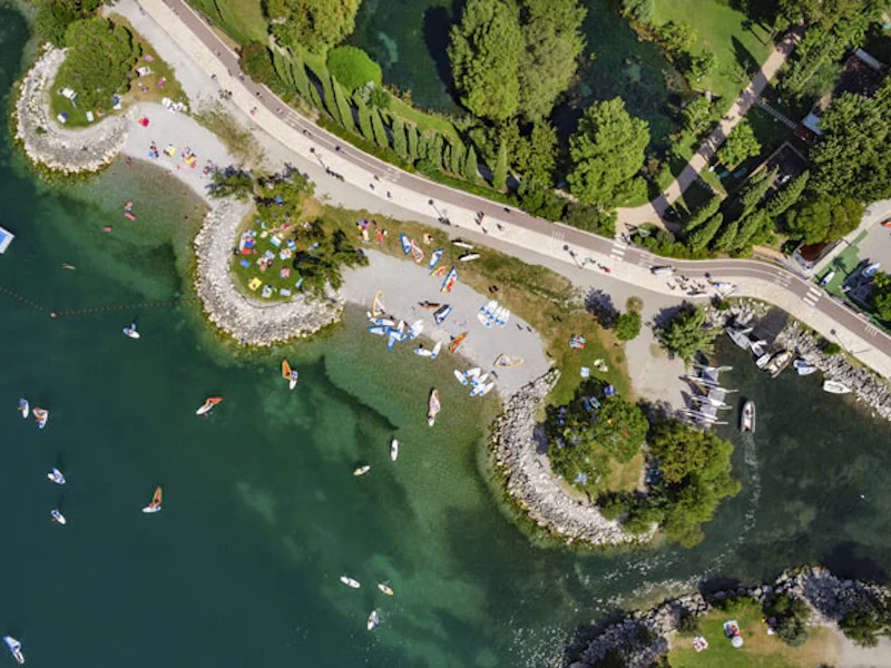 ItalienGardaseeRivadelGarda Strand