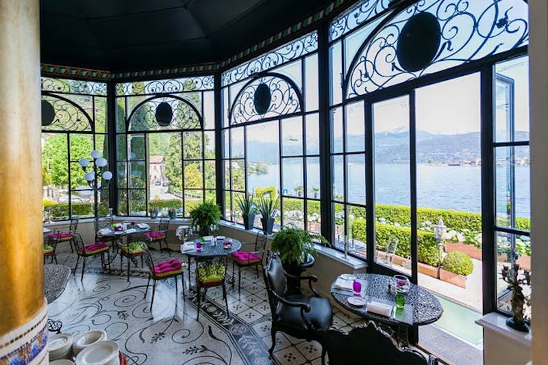 HotelItalienLagoMaggioreVillaAminta Restaurant2