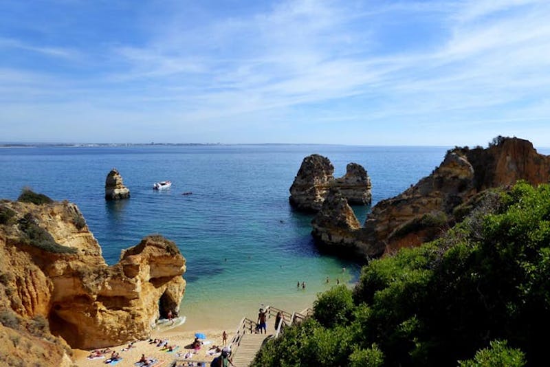 PortugalAlgarve Lagos Bucht1