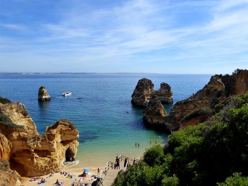 PortugalAlgarve Lagos Bucht1