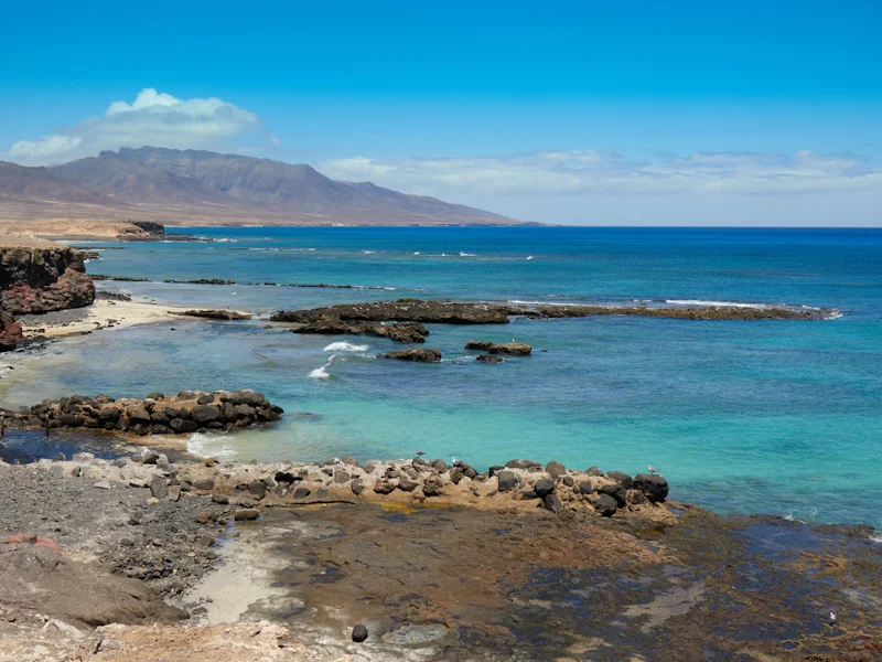 SpanienFuerteventura Besichtigung Strand
