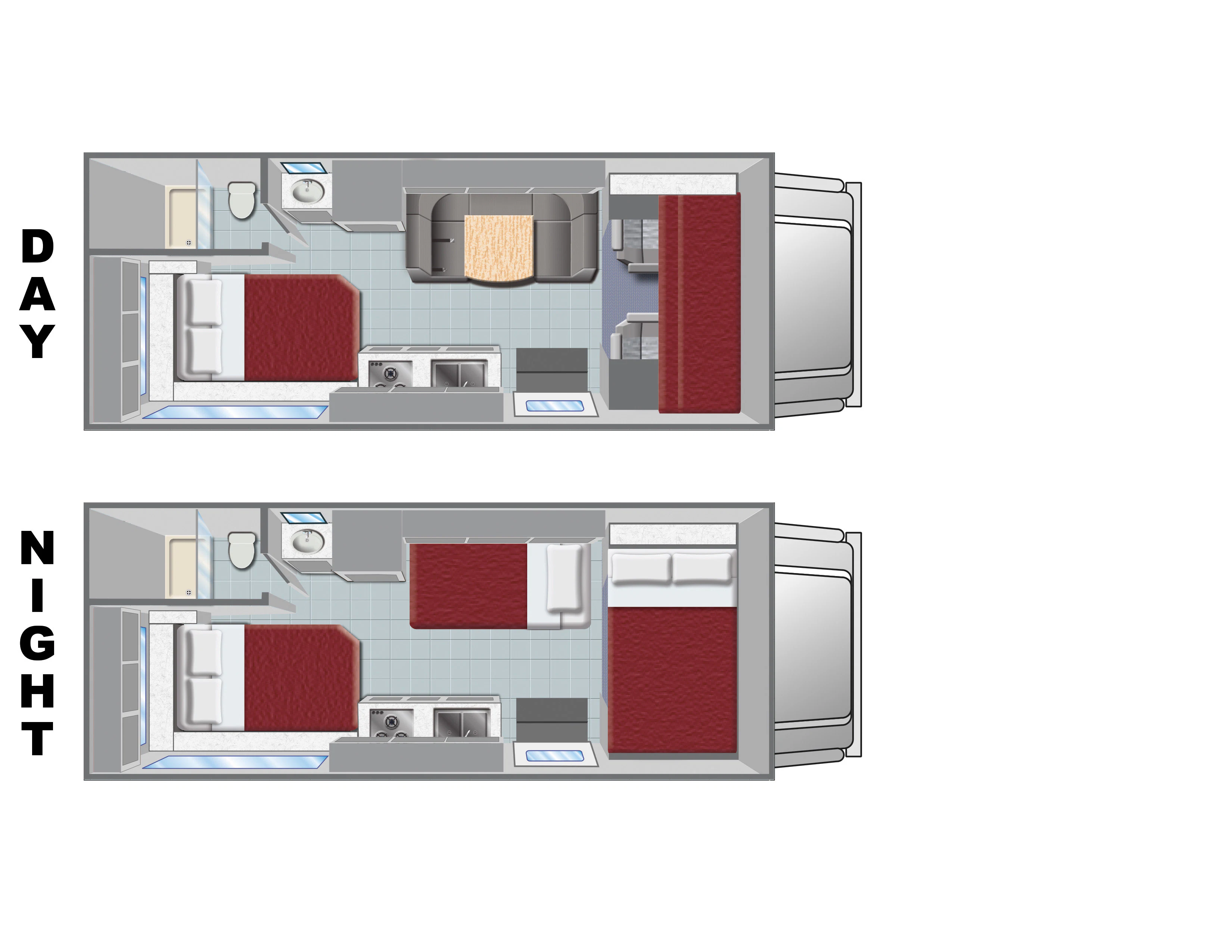 CamperElMonteC Small Floorplan