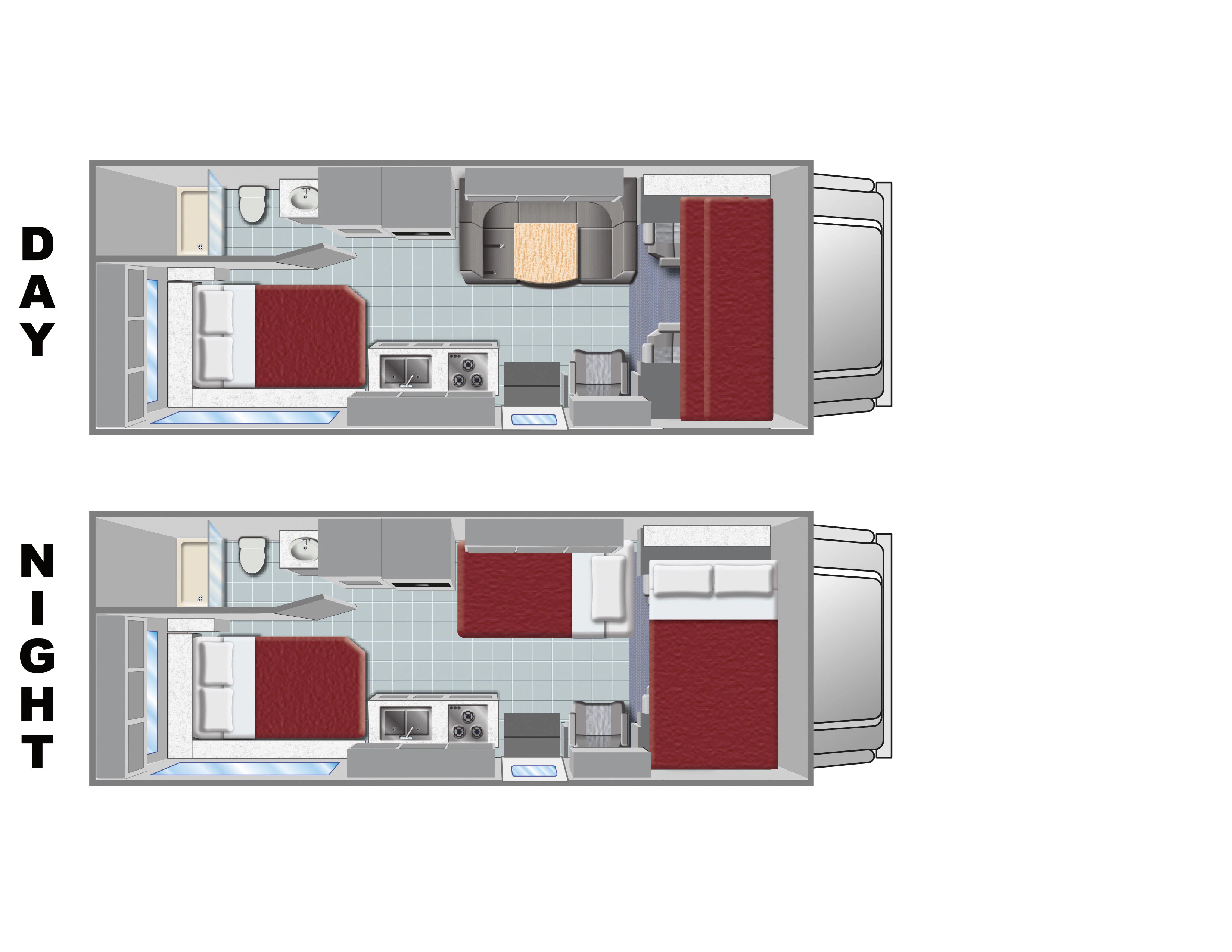 CamperElMonteC Medium Floorplan