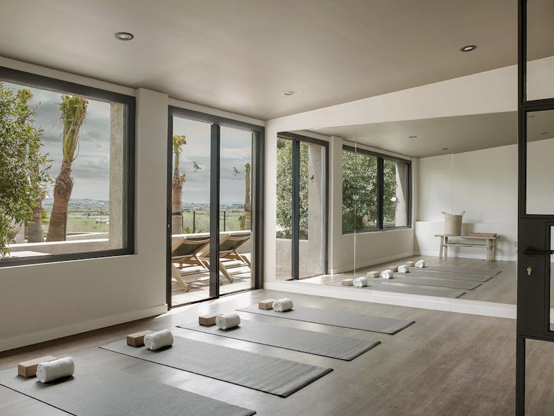 HotelSpanienMallorcaFinca Serena Yoga Room