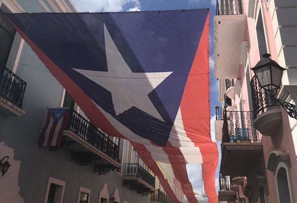 Puerto RicoSan JuanAltstadt Flagge