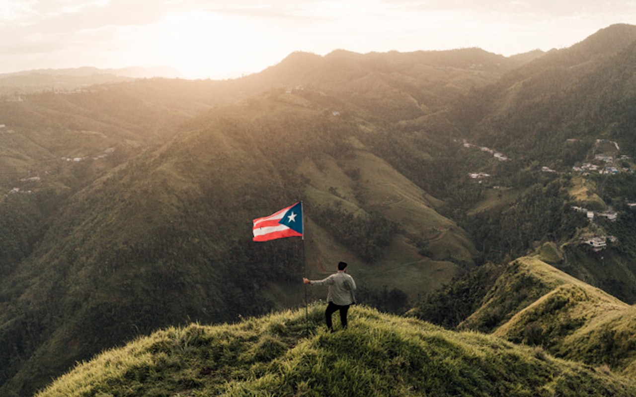 Puerto RicoFlag and Lands