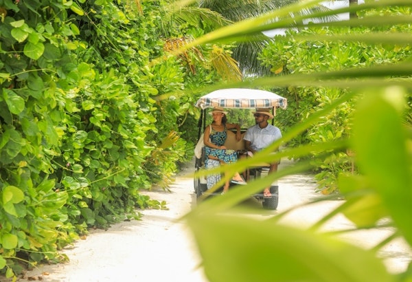 HotelMaledivenBaglioni Resort Maldives Vegetation Buggy