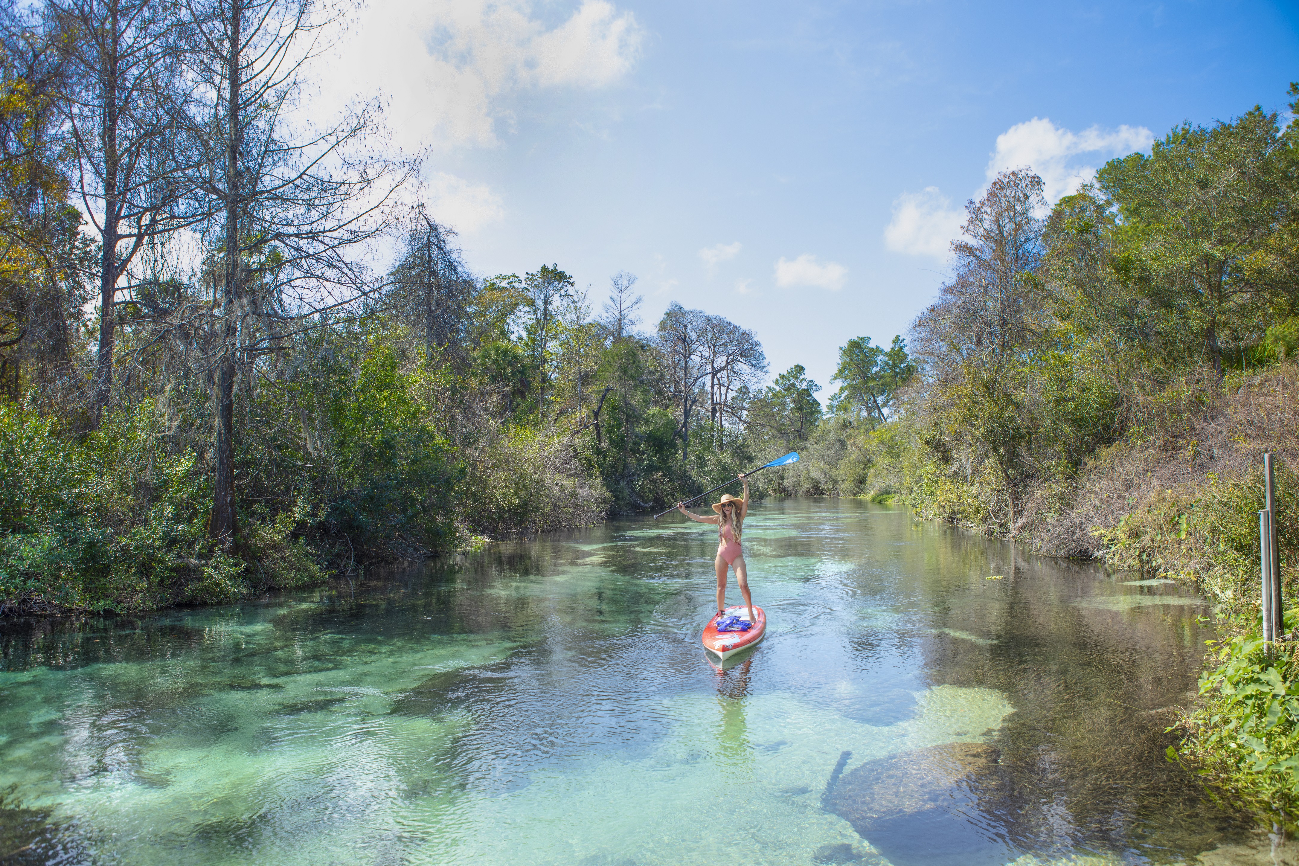 FloridaCrystalRiver StandupPaddling
