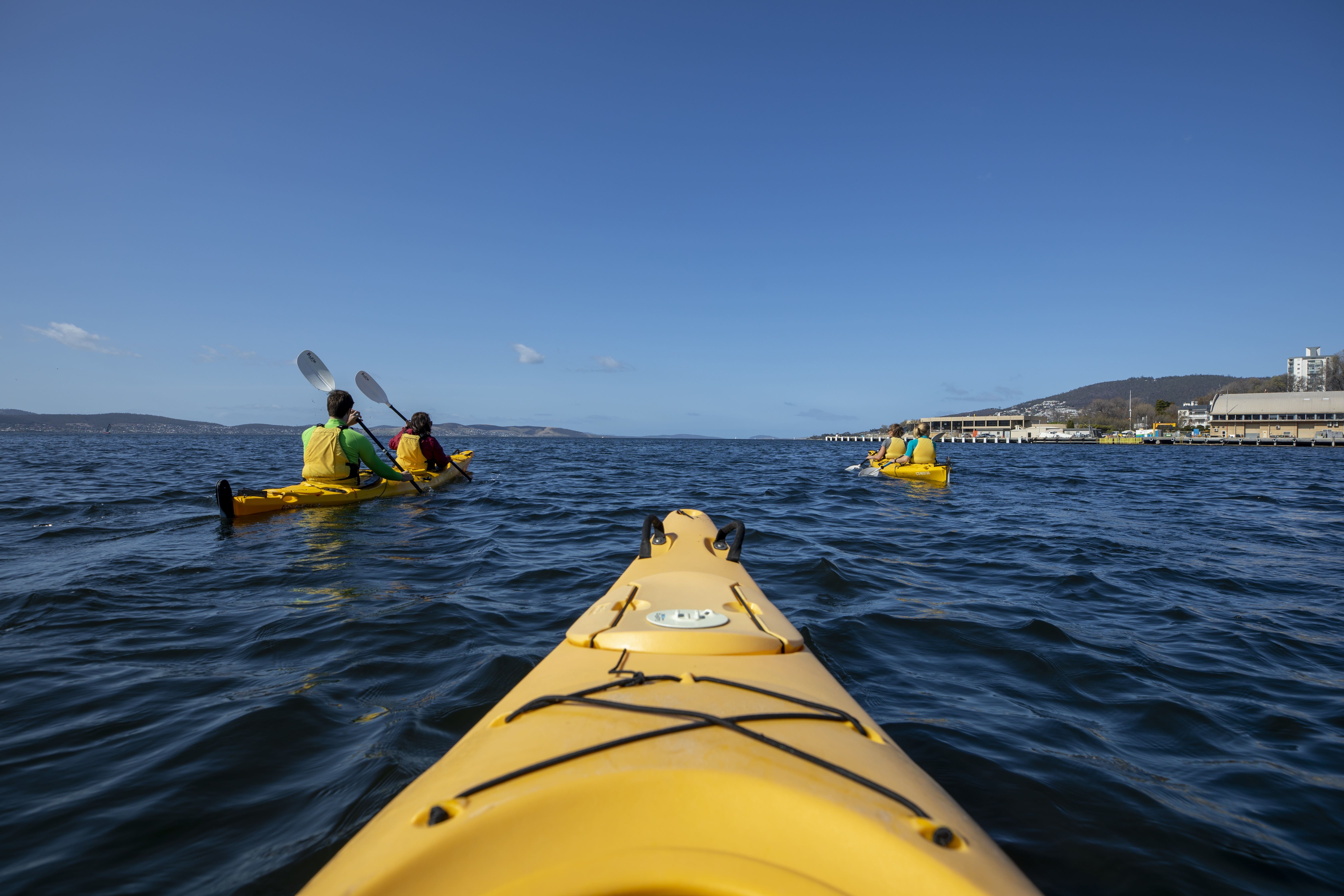 AustralienTasmanienHobart Kayak