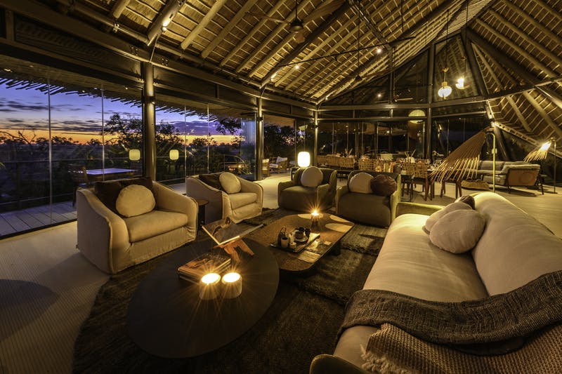 HotelBotswanaOkavango Jao Camp Lounge