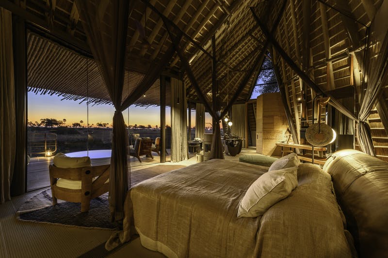 HotelBotswanaOkavango Jao Camp Zimmer