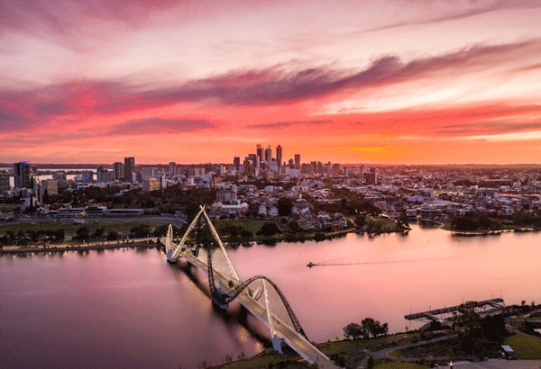 AustralienWesternAustraliaPerth Sonnenuntergang