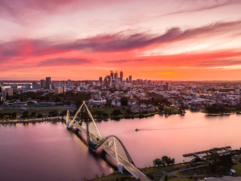 AustralienWesternAustraliaPerth Sonnenuntergang