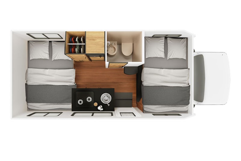 Cruise America: C21 Compact Plus Wohnmobil