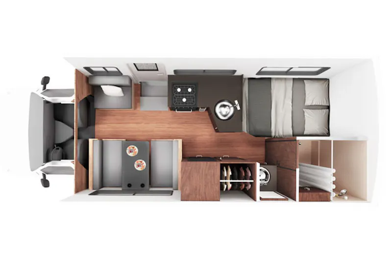 Cruise America: C25 Standard Wohnmobil