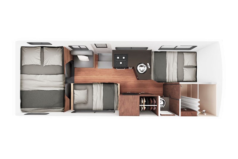 Cruise America: C25 Standard Wohnmobil