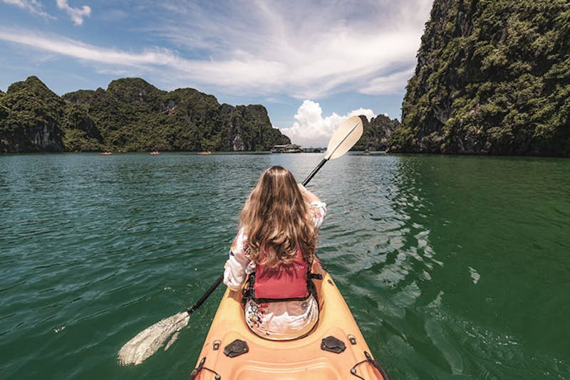 HotelVietnamHa Long BayKayaking in the Bay