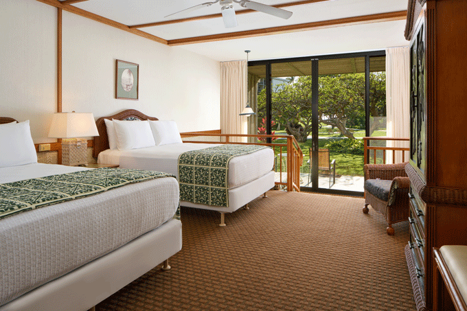 HotelHawaiiMauiKaanapaliBeachHotel Zimmer