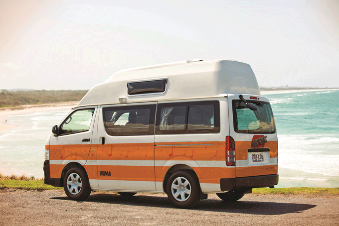 CamperApolloNeuseelandHippieHiTop Aussen