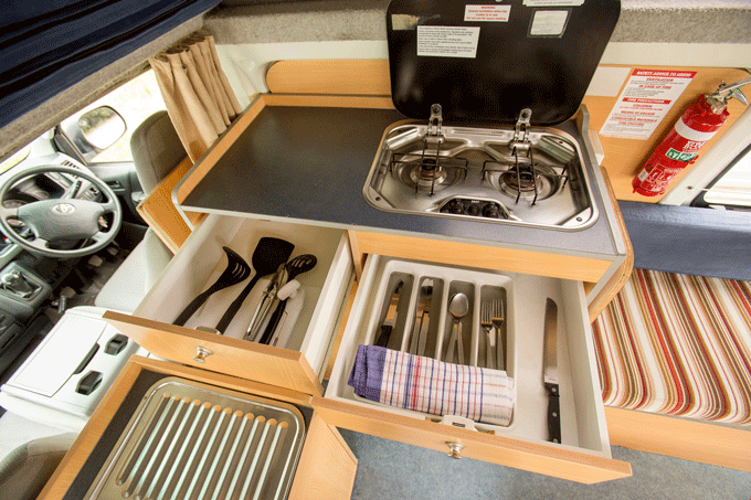 CamperApolloNeuseelandHippieHiTop Innen