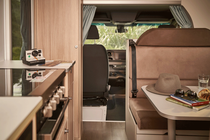 CamperMauiNeuseelandBeach Innen