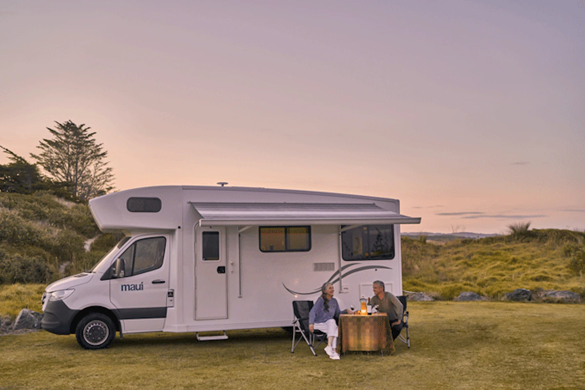 CamperMauiNeuseelandBeach Aussen2