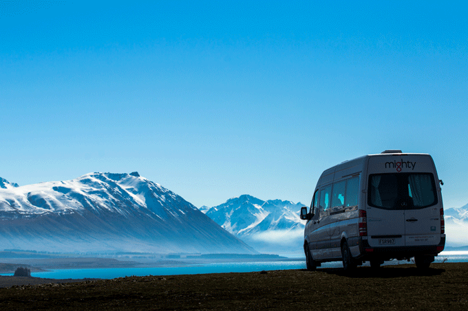 CamperMightyNeuseelandDeucePlus LakePukaki