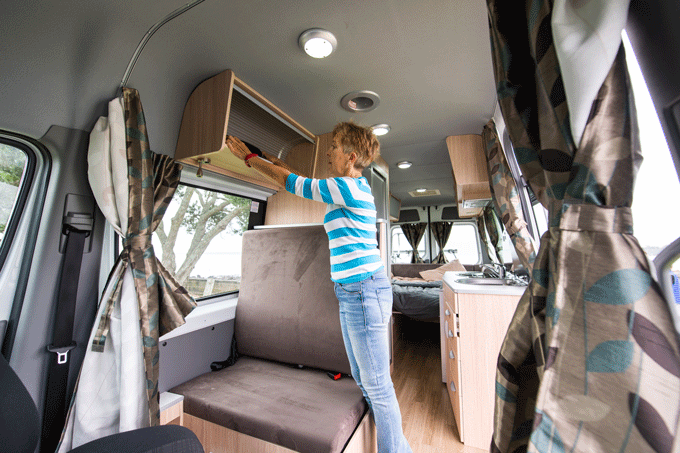 CamperMightyNeuseelandDeucePlus Innen