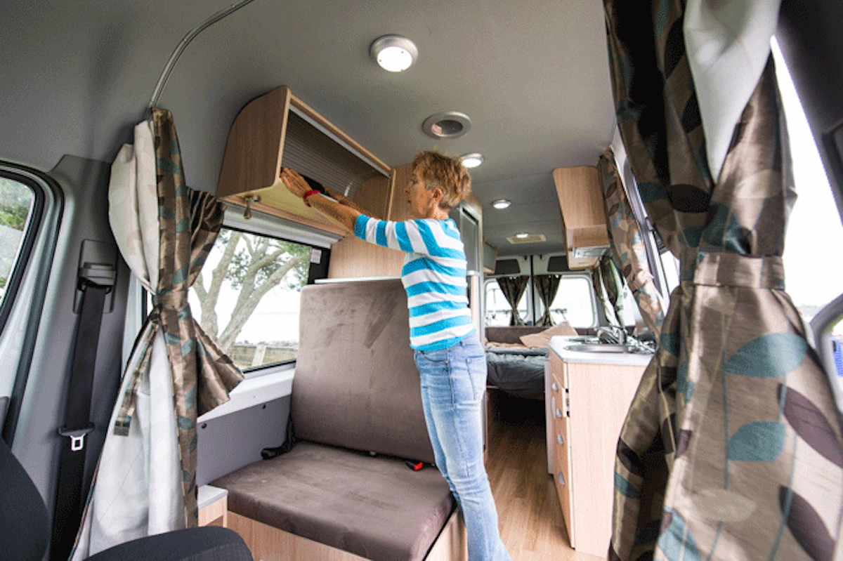 CamperMightyNeuseelandDeucePlus Innen