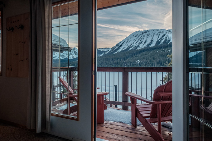 HotelAlbertaMountEngadineLodgeroom6