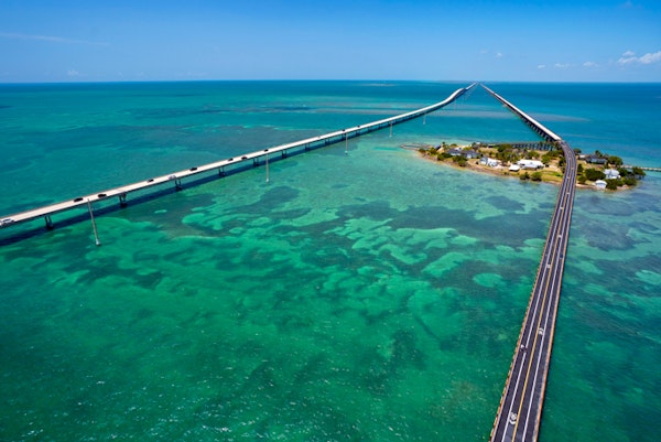 FloridaFlorida KeysNew Old Seven Mile Bridge by Rob ONeal