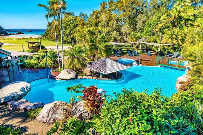 HotelAustralienNew South WalesCoffs HarbourBreakfree Aanuka Beach ResortPool