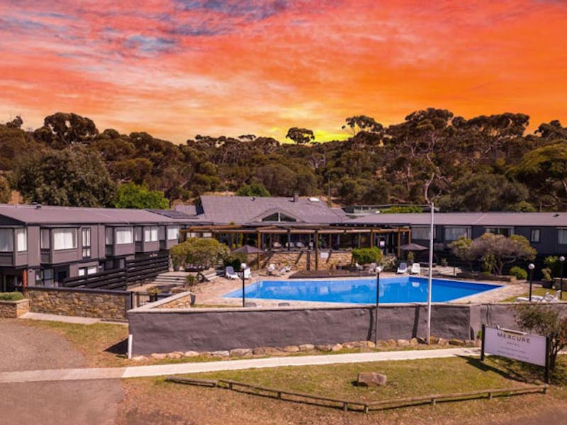 HotelAustralienSAKangaroo IslandMercure Kangaroo Island Lodge von aussen