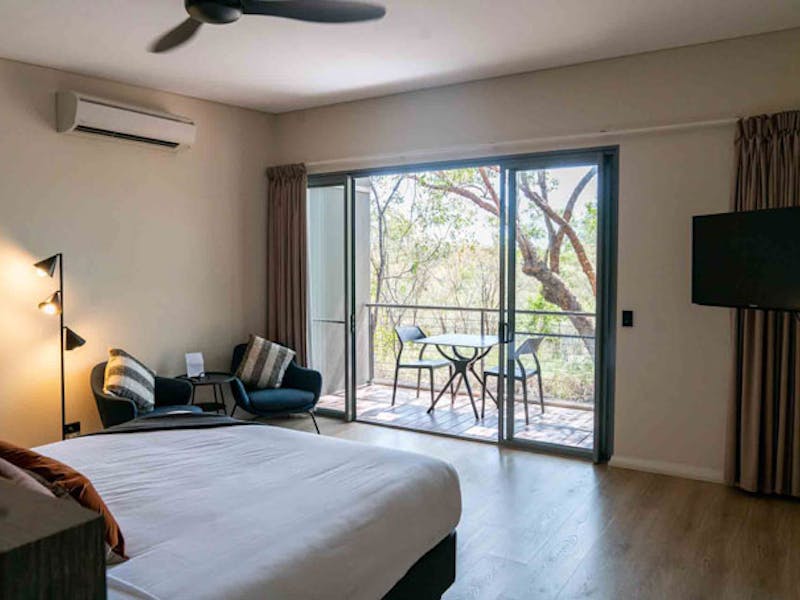 HotelAustralienNTKatherineNitmiluk Cabins Zimmer