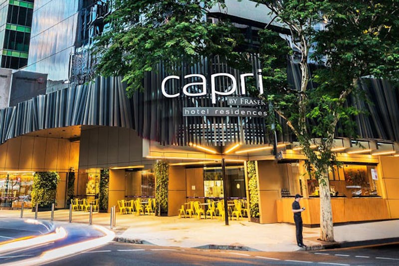 HotelAustralien QLDBrisbaneCapri by Fraser von aussen