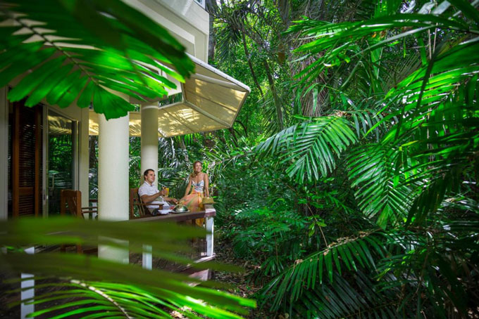 HotelAustralien QLDGreen IslandGreen Island Resort Balkon