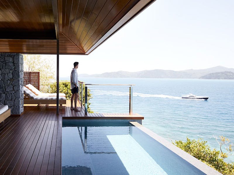 HotelAustralien QLDHamilton IslandQualia Balkon