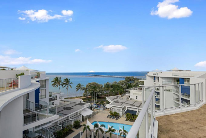 HotelAustralien QLDHervey BayOaks Hervey Bay Resort and Spa Aussicht