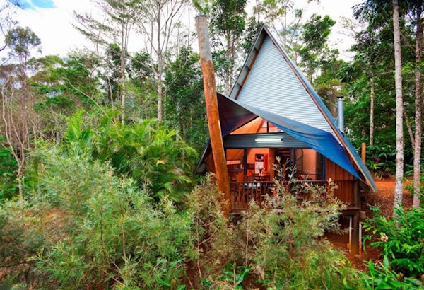 HotelAustralienQLDRose Gums Wilderness Retreat von aussen