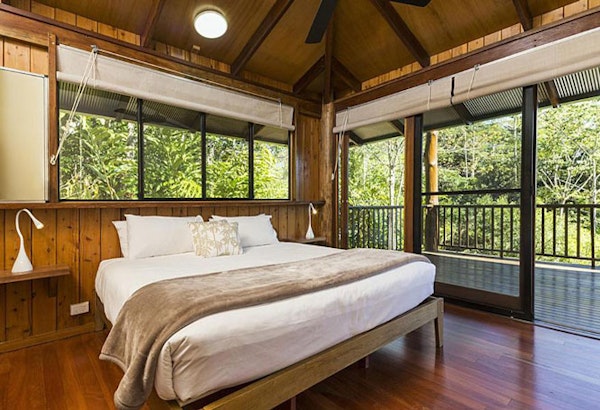 HotelAustralienQLDRose Gums Wilderness Retreat Zimmer