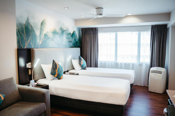 HotelNeuseelandAucklandAucklandAuckland City Hotel zimmer