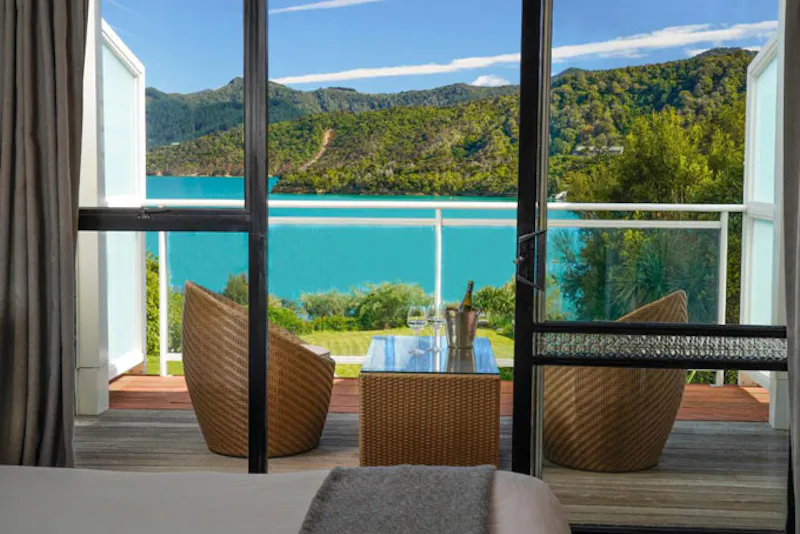 HotelNeuseelandMarlboroughMarlboroughThe Portage Balkon