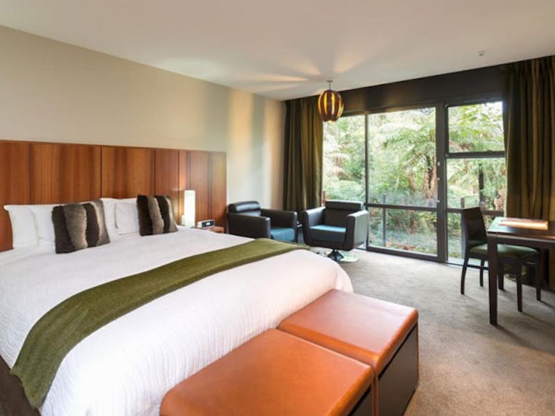 HotelNeuseelandWest CoastFranz Josef GletscherTe Waonui Forest Retreat room