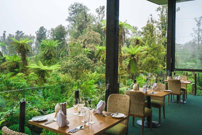 HotelNeuseelandWest CoastFranz Josef GletscherTe Waonui Forest Retreat Essen