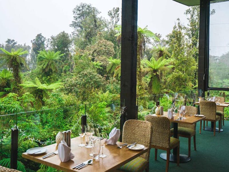 HotelNeuseelandWest CoastFranz Josef GletscherTe Waonui Forest Retreat Essen