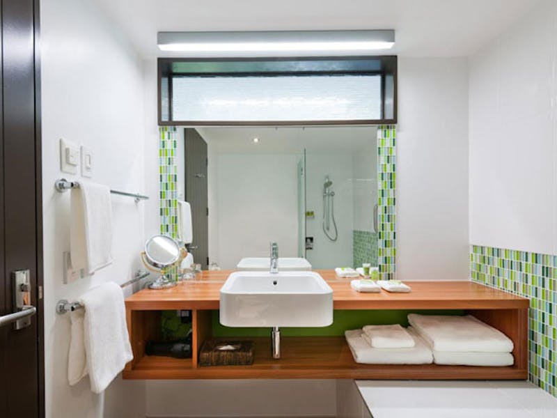 HotelNeuseelandWest CoastFranz Josef GletscherTe Waonui Forest Retreat Bad