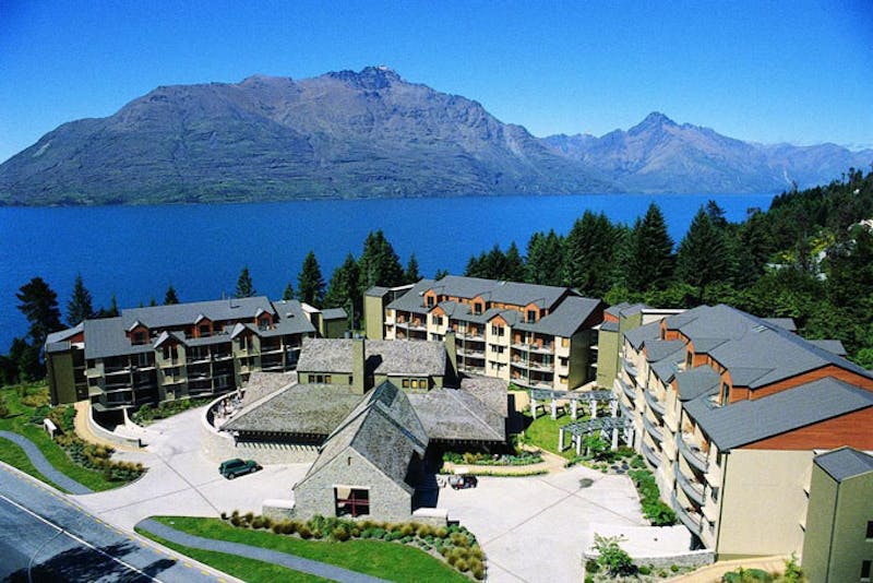 HotelNeuseelandQueenstownQueenstownHeritage Hotel Queensland von oben