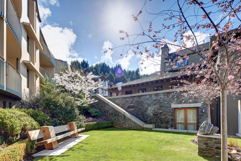 HotelNeuseelandQueenstownQueenstownHeritage Hotel Queensland Garten